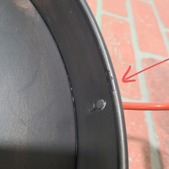 Threshold tray buck serving tray metal tray with handles - Picture 8 of 8